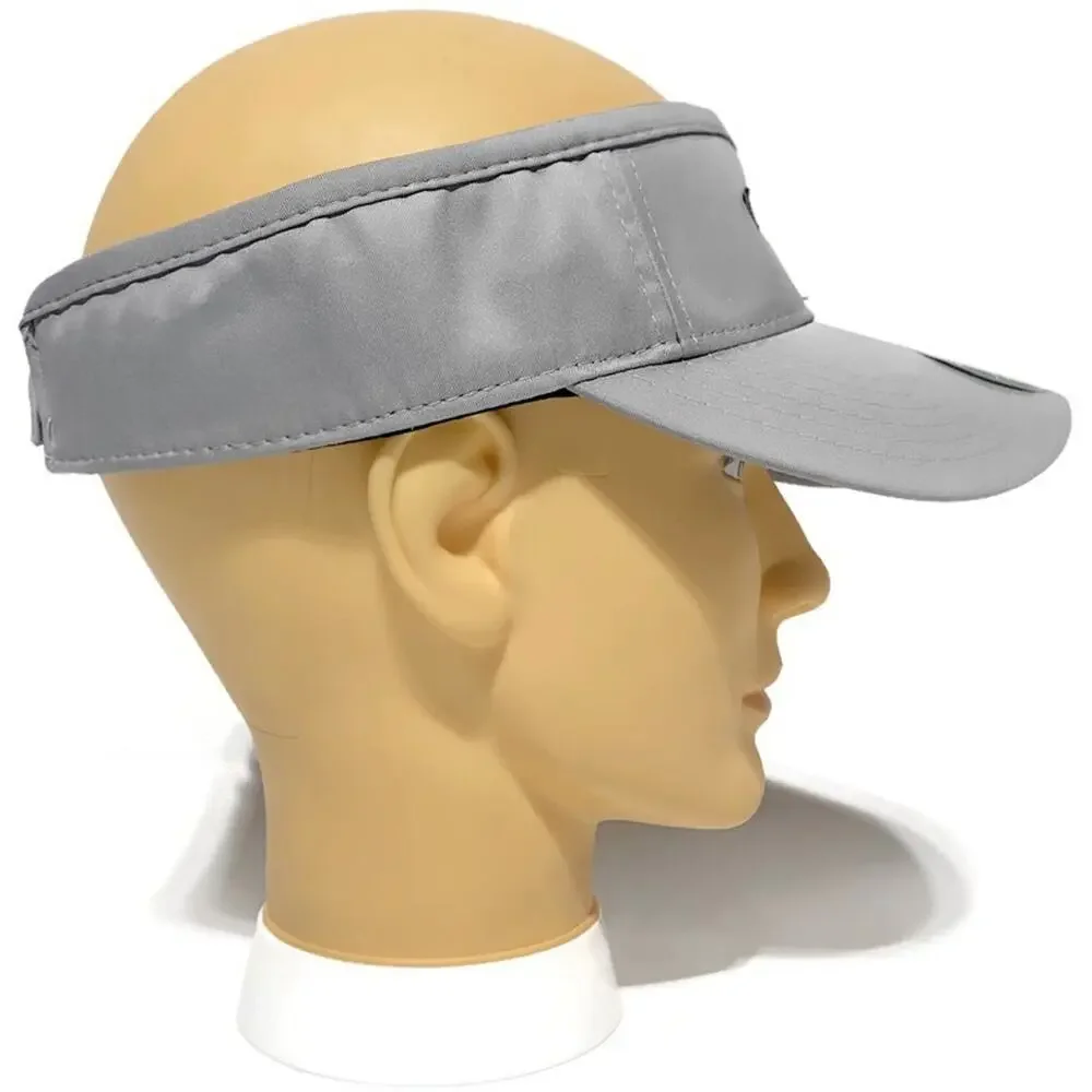 USNA United States Naval Academy Adjustable Visor Hat Gray Legacy CFV NWT